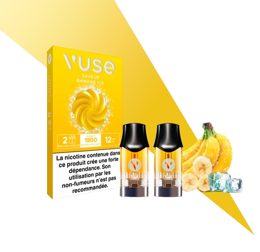 CAPSULES EPOD VUSE Saveur Banane Ice