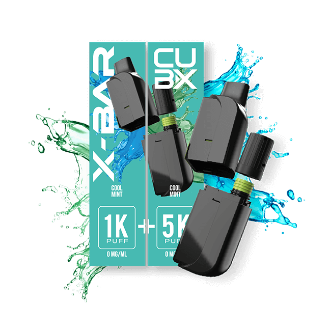 CUBX 2 Pods – Cool Mint