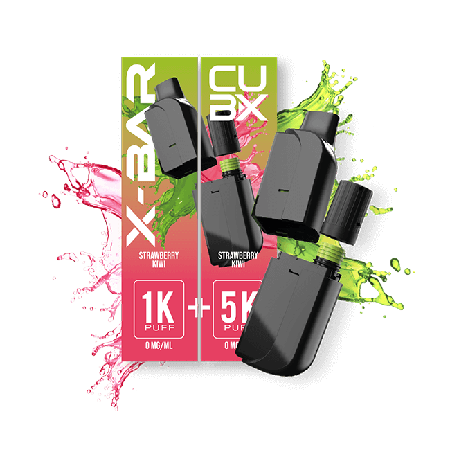 CUBX 2 Pods – Strawberry Kiwi