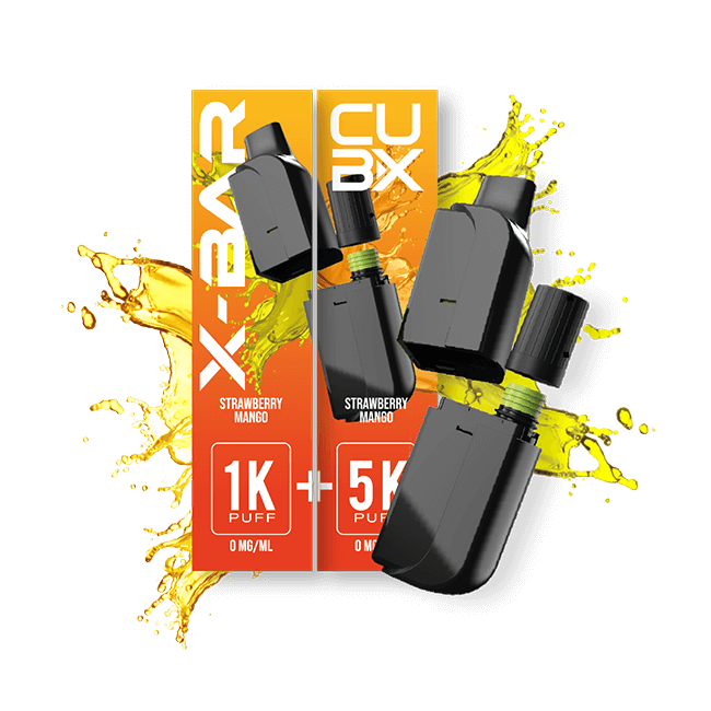 CUBX 2 Pods – Strawberry Mango