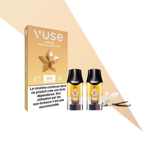 CAPSULES EPOD VUSE Saveur Vanille des Îles