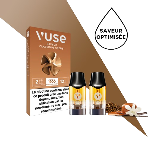 CAPSULES EPOD VUSE Saveur Classique Crème