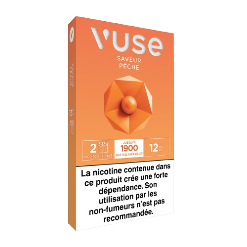 CAPSULES EPOD VUSE Saveur Pêche