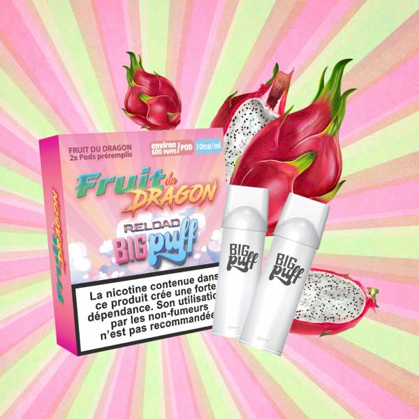 Pod Fruit du Dragon - Big Puff Reload (Pack 2)