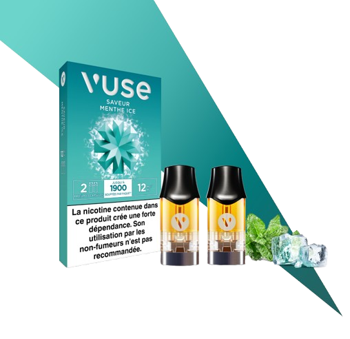 CAPSULES EPOD VUSE Saveur Menthe Ice